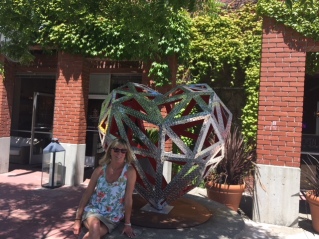 Heart of Yountville and Cathy