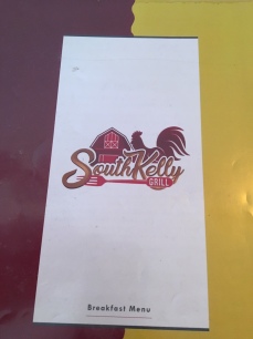 The South Kelly Grill menu